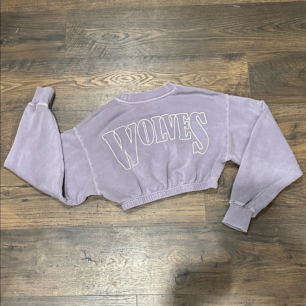 SHE 19 0F 500 DARC SPORT LS CROPPED CREWNECK SWEATSHIRT SIZE XS - Picture 5 of 7